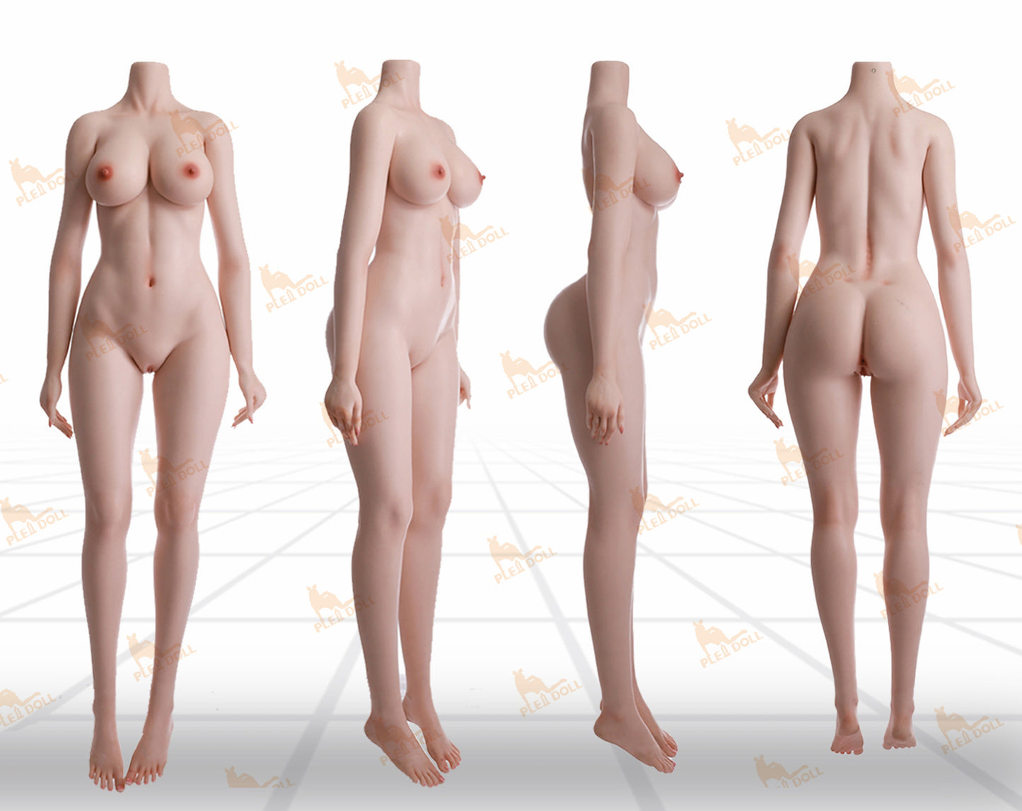 PLEI DOLL Silicone Sex Doll Body 168cm Silicone E Cup Body Only