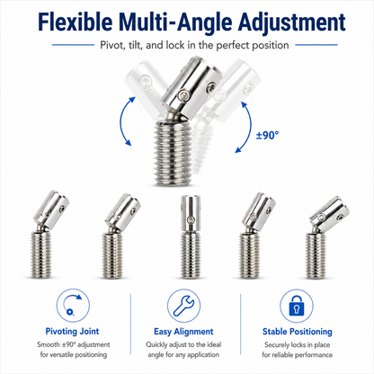 360° Rotating Head Connector Screw for Sex Dolls