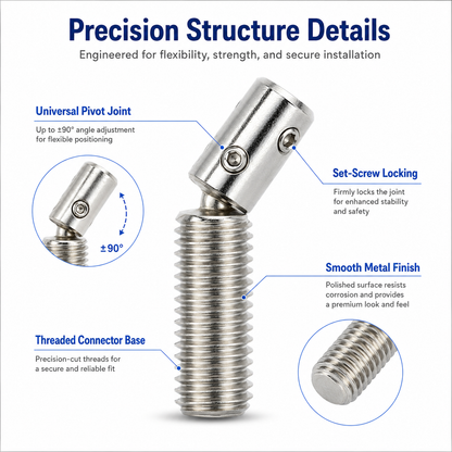 360° Rotating Head Connector Screw for Sex Dolls